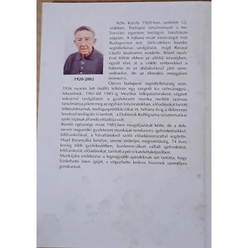 Achs Károly Tebenned ​bíztunk