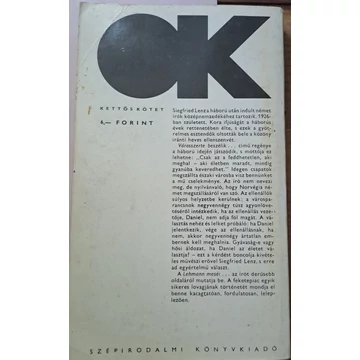 Siegfried Lenz Városszerte ​beszélik… / Lehmann meséi… 