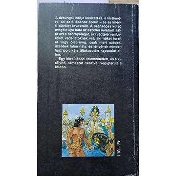 Edgar Rice Burroughs Tarzan ​az aranyvárosban (Tarzan 16.)