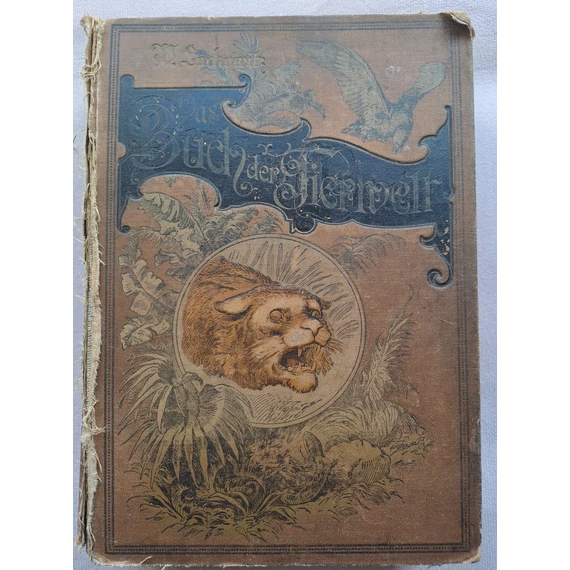 Das Buch der Tierwelt W. Lackowitz Urania, Berlin 1896