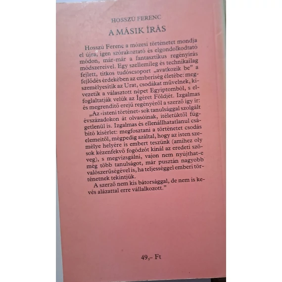 Hosszú Ferenc A ​másik Írás 