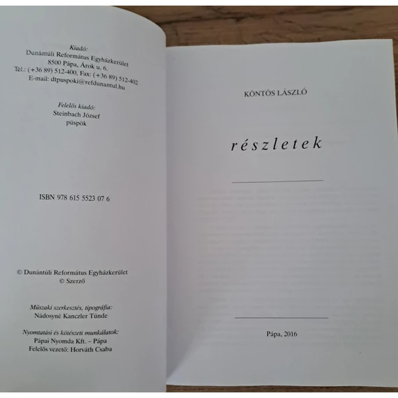 Köntös László Részletek