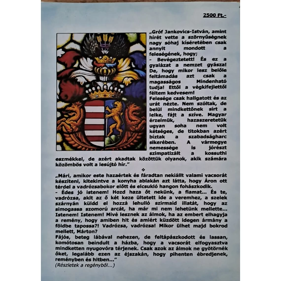 Gyócsi László A menekülő (dedikált példány)
